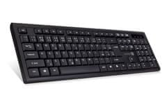 Connect IT Keyboard CKB-3058-CS, USB CZ + SK változat, fekete színű