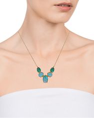Viceroy Gyönyörű aranyozott nyaklánc kristályokkal Elegant 13168C100-59