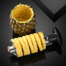 Mormark Ananász szeletelő, ergonomikus konyhai eszköz ananász pucoláshoz, ananász hámozó konyhai eszköz, 18x8.5cm | ANANASS