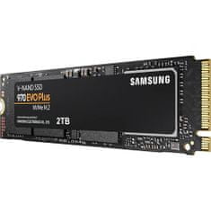 SAMSUNG MZ-V7S2T0BW 970 EVO Plus 2000GB PCIe NVMe M.2 2280 SSD meghajtó