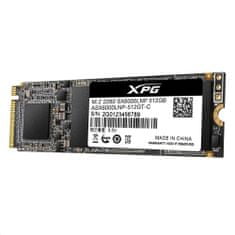 A-Data ASX6000LNP-512GT-C XPG SX6000 Lite 512GB PCIe NVMe M.2 2280 SSD meghajtó