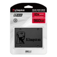 Kingston SA400S37/960G A400 960GB 2,5 inch SSD meghajtó