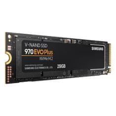 SAMSUNG MZ-V7S250BW 970 EVO Plus 250GB PCIe NVMe M.2 2280 SSD meghajtó