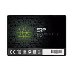 Silicon Power SP120GBSS3S56B25 Slim S56 120GB 2,5 inch SSD meghajtó