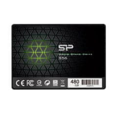 Silicon Power SP480GBSS3S56A25 Slim S56 480GB 2,5 inch SSD meghajtó