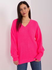 Badu Klasszikus női pulóver Brangaine neon rózsaszín Universal