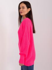 Badu Klasszikus női pulóver Brangaine neon rózsaszín Universal
