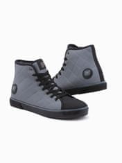 OMBRE Férfi tornacipő Miyelani szürke-fekete 45