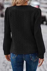 OMG! Női pulóver kapucni nélkül Godusa fekete L