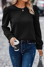 OMG! Női pulóver kapucni nélkül Godusa fekete L