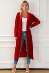 OMG! Női hosszú pulóver Annadine piros L