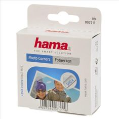 Hama Tartozékok öntapadós fotóágyak, átlátszó, viszkóz/papír, 500 db