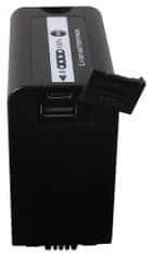 PATONA akkumulátor Panasonic AG-VBR89G 10500mAh 7.4V Li-Ion digitális fényképezőgéphez USB-C + töltővel
