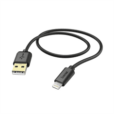 Hama MFI USB töltő- és adatkábel Apple Lightning csatlakozóval, 1,5 m, fekete