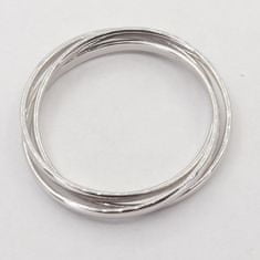 Amiatex Ezüst gyűrű 105342, 58