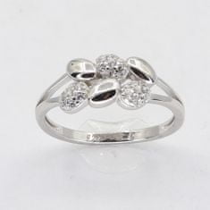 Amiatex Ezüst gyűrű 105367, 45