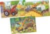 Fa puzzle Mezőgazdasági gépek 3x24 db