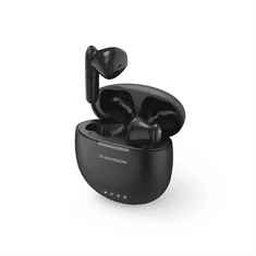 Thomson Bluetooth fejhallgató WEAR77032, pips, töltőtáska, fekete