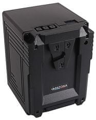 PATONA V-mount akkumulátor a Sony BP-145W 9600mAh Li-Ion 14.8V Platinum digitális fényképezőgéphez