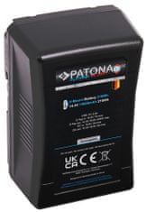 PATONA V-mount akkumulátor a Sony BP-230W 15000mAh Li-Ion 216Wh 14.4V 24A Platina akkumulátorokhoz
