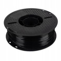 Kruzzel PLA filament 1 kg töltőanyag 3D nyomtatóhoz fekete 1,75 mm