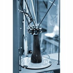 Kruzzel PLA filament 1 kg töltőanyag 3D nyomtatóhoz fekete 1,75 mm