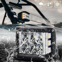 JOIRIDE® Erős fényű autó lámpa menetfény, 8000 lm-es LED lámpa, vízálló kültéri lámpa, szuperfényes, erős autó led (1 darab) | BOLTLIGHT
