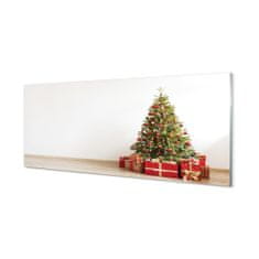 tulup.hu Akrilkép Karácsonyfa díszítés ajándék 140x70 cm 4 fogas