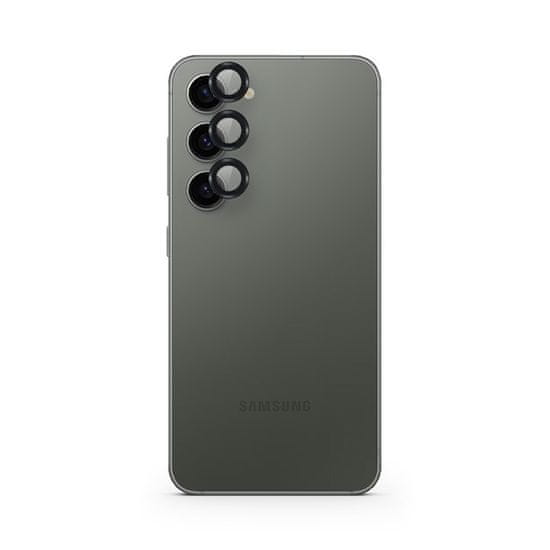 EPICO Alumínium kameralencse védőüveg Samsung Galaxy S24 Plus 5G számára 86612151300002 - fekete