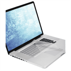 Hama védőburkolat laptop billentyűzethez, szilikon, 36x13 cm, vastagság 0,6 mm