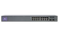 ALTA Switch 16 POE - 16x Gbit RJ45, 2x SFP port, 8x PoE 802.3at (PoE költségvetés 120W)