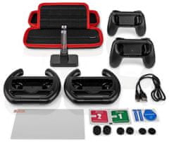 Nedis Game Starter Kit/ Nintendo switchhez (OLED)/ 13v1/ fekete