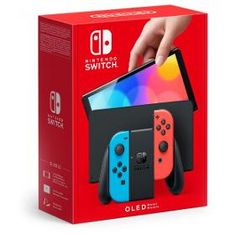 Nintendo Switch OLED piros & kék