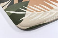 tulup.hu Fürdőszobai szőnyeg Trópusi absztrakció 75x45 cm Fehér