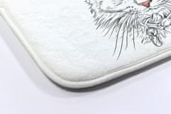 tulup.hu Fürdőszobai szőnyeg Macskaállatok 75x45 cm Fehér