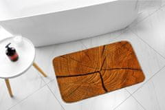tulup.hu Nedvszívó fürdőszoba szőnyeg Csomagtartó fa 75x45 cm Fehér