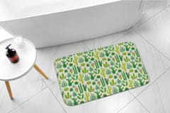 tulup.hu Fürdőszobai szőnyeg Minta kaktuszok 75x45 cm Fehér