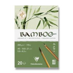 Clairefontaine Bamboo A5 akvarelltömb, 20 lap, 250 g