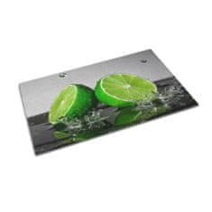 tulup.hu Beltéri lábtörlő szőnyeg Lime citrusok 90x60 cm