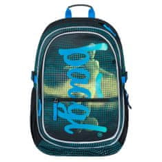 BAAGL 3 SET Core Football játékos: hátizsák, tolltartó, táska, táska