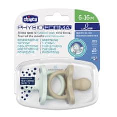 Chicco Soother Physio Luxe zöld/szürke 6-16m, 2db