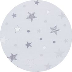 Chipolino Összecsukható matrac 120x60 cm Platina,szürke csillagok