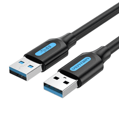 Vention CONBD USB kábel 0,5 M USB 3.2 Gen 1 (3.1 Gen 1) USB A Fekete (CONBD)