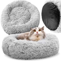 MG Fluffy Pillow kutya és macska ágy 60 cm, szürke