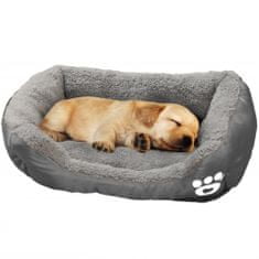 MG Sleeping Sofa kutya és macska ágy 50x40 cm, szürke