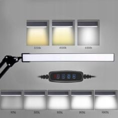 MG LDL-106 USB asztali lámpa, fekete
