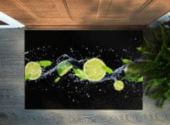 tulup.hu Egyedi lábtörlő Lime citrusok 90x60 cm
