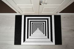 tulup.hu Lábtörlő 3d geometriai alagút 150x100 cm