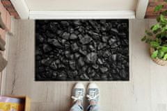 tulup.hu Lábtörlő Fekete kövek 90x60 cm