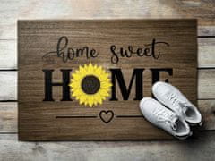 tulup.hu Beltéri lábtörlő szőnyeg Home sweet home 60x40 cm